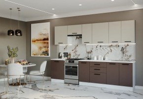 Кухонный гарнитур Латте 3000 (Стол. 38мм) в Губахе - gubaha.mebel24.online | фото