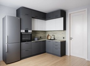 Кухонный гарнитур Меренга 2200*1700 (Стол. 26мм) в Губахе - gubaha.mebel24.online | фото