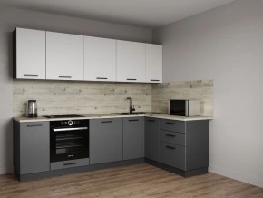 Кухонный гарнитур Меренга 2600*1600 (Стол. 38мм) в Губахе - gubaha.mebel24.online | фото