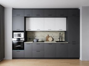 Кухонный гарнитур Меренга 3400 (Стол. 38мм) в Губахе - gubaha.mebel24.online | фото
