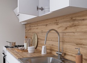 Кухня "МОРИ" 2.0 м (графит/дуб вотан) в Губахе - gubaha.mebel24.online | фото 6