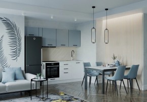 Кухонный гарнитур Ниагара 2550 (Стол. 26мм) в Губахе - gubaha.mebel24.online | фото 1