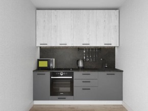 Кухонный гарнитур Санторини 2200 h 950 (Стол. 38мм) в Губахе - gubaha.mebel24.online | фото