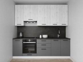 Кухонный гарнитур Санторини 2400 h950 (Стол. 26мм) в Губахе - gubaha.mebel24.online | фото