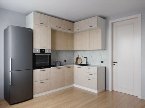 Кухонный гарнитур Шимо 2200*1700 (Стол. 38мм) в Губахе - gubaha.mebel24.online | фото