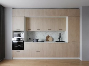 Кухонный гарнитур Шимо 3400 (Стол. 38мм) в Губахе - gubaha.mebel24.online | фото