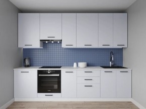 Кухонный гарнитур Смоки 2400 h950 (Стол. 26мм) в Губахе - gubaha.mebel24.online | фото