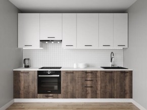 Кухонный гарнитур Старое Дерево 3000 h950 (Стол. 26мм) в Губахе - gubaha.mebel24.online | фото