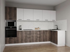 Кухонный гарнитур Старое Дерево 3200*1400 (Стол. 26мм) в Губахе - gubaha.mebel24.online | фото