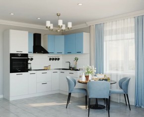 Кухонный гарнитур угловой Капри 2400х1600 (Стол. 38мм) в Губахе - gubaha.mebel24.online | фото