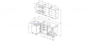Кухонный гарнитур угловой Шимо 1000*1800 (Стол. 26мм) в Губахе - gubaha.mebel24.online | фото 2
