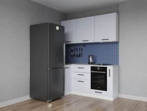 Кухонный гарнитур угловой Смоки 1000*1800 (Стол. 38 мм) в Губахе - gubaha.mebel24.online | фото 1
