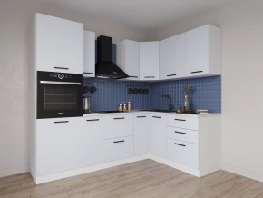 Кухонный гарнитур угловой Смоки 2400*1600 (Стол. 38мм) в Губахе - gubaha.mebel24.online | фото