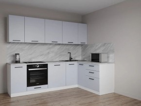 Кухонный гарнитур угловой Смоки 2600*1600 (Стол. 26мм) в Губахе - gubaha.mebel24.online | фото 1
