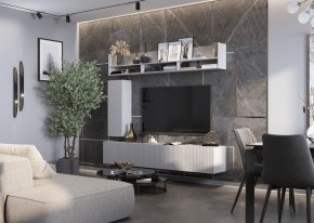 КВИНТА Гостиная 2000 (белый лофт) в Губахе - gubaha.mebel24.online | фото 1