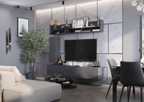 КВИНТА Гостиная 2000 (темно серый) в Губахе - gubaha.mebel24.online | фото 1