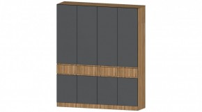 ЛЕНОРА Спальный гарнитур (модульный) графит в Губахе - gubaha.mebel24.online | фото 8