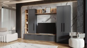 ЛЕВАНТЕ Гостиная (дуб вотан/графит) в Губахе - gubaha.mebel24.online | фото
