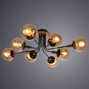 Люстра на штанге Arte Lamp Oxford A2716PL-8BK в Губахе - gubaha.mebel24.online | фото 2