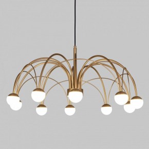 Люстра на штанге Eurosvet Ragno 90030/10 LED золото в Губахе - gubaha.mebel24.online | фото 4