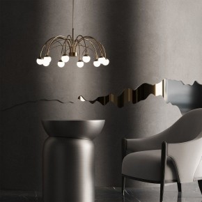 Люстра на штанге Eurosvet Ragno 90030/10 LED золото в Губахе - gubaha.mebel24.online | фото 6