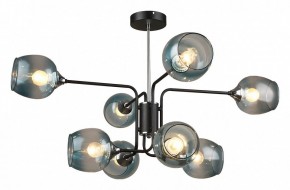 Люстра на штанге Imex 3564 MD.3564-8-S BK+CH в Губахе - gubaha.mebel24.online | фото