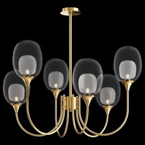 Люстра на штанге Maytoni Aura MOD016PL-06BS в Губахе - gubaha.mebel24.online | фото 2