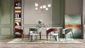 Люстра на штанге Maytoni Aura MOD016PL-06BS в Губахе - gubaha.mebel24.online | фото 3