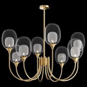 Люстра на штанге Maytoni Aura MOD016PL-08BS в Губахе - gubaha.mebel24.online | фото 2