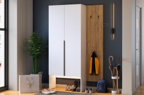 МЕБЕЛЬСОН К6 Прихожая (белое дерево) в Губахе - gubaha.mebel24.online | фото