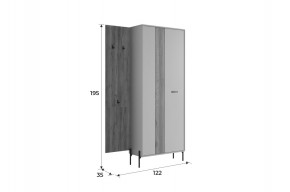 МЕБЕЛЬСОН К8 Прихожая в Губахе - gubaha.mebel24.online | фото 2
