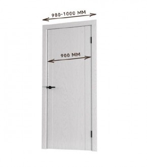 Межкомнатная дверь Bolivar Каньон браун (комплект) 900 в Губахе - gubaha.mebel24.online | фото