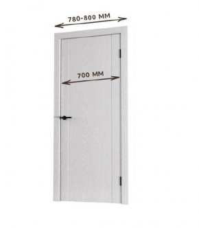 Межкомнатная дверь Bolivar Роялвуд белый (комплект) 700 в Губахе - gubaha.mebel24.online | фото