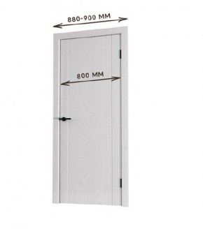 Межкомнатная дверь Bolivar Роялвуд белый (комплект) 800 в Губахе - gubaha.mebel24.online | фото