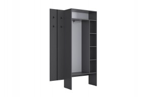 МЕРСИ Прихожая (модульная) графит в Губахе - gubaha.mebel24.online | фото 7