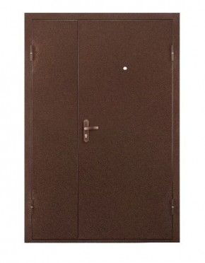 Металлическая дверь ПРОФИ DL (МЕТАЛЛ-МЕТАЛЛ) 2050*1250/ЛЕВАЯ в Губахе - gubaha.mebel24.online | фото