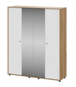 МИЛАН Гостиная (Дуб Золотой/Белый Матовый) модульная в Губахе - gubaha.mebel24.online | фото 44