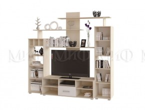 МИНИ-2 Гостиная (МДФ) Графит/Дуб Крафт в Губахе - gubaha.mebel24.online | фото 2