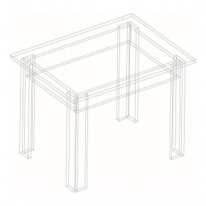 МИНИМЕГА Стол обеденный (айрон рок) в Губахе - gubaha.mebel24.online | фото 2