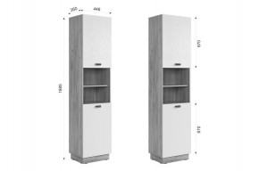 МОДИ К1 Гостиная (белое дерево) в Губахе - gubaha.mebel24.online | фото 5