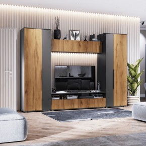 МОНИКА Гостиная 3000 (темно серый) в Губахе - gubaha.mebel24.online | фото 1
