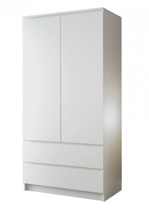 МОРИ МШ 900.1 Шкаф с 2-мя дв. и 2-мя ящ. (Белый) в Губахе - gubaha.mebel24.online | фото 1