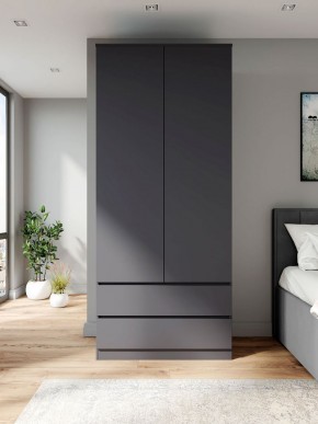МОРИ МШ 900.2 Шкаф (графит) в Губахе - gubaha.mebel24.online | фото 3