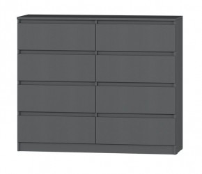 МС "Хилтон" Комод №3 1200 (8 ящ.) графит в Губахе - gubaha.mebel24.online | фото 2