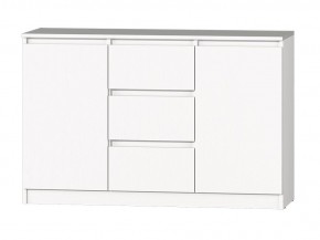 МС "Хилтон" Комод №4 1200 (белый текстурный) в Губахе - gubaha.mebel24.online | фото 2