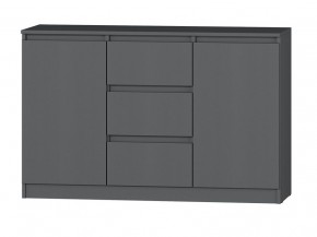 МС "Хилтон" Комод №4 1200 (графит) в Губахе - gubaha.mebel24.online | фото 2