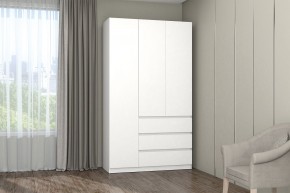 МС "Хилтон" Шкаф №2 1200 (Белый текстурный) в Губахе - gubaha.mebel24.online | фото
