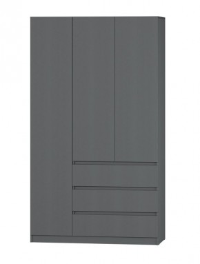 МС "Хилтон" Шкаф №2 1200 (Графит) в Губахе - gubaha.mebel24.online | фото 2