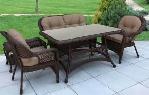 Набор уличный T130Br/LV520BB-Brown/Beige в Губахе - gubaha.mebel24.online | фото 2