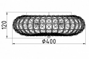 Накладной светильник Maytoni Broche DIA902-04-N в Губахе - gubaha.mebel24.online | фото 2